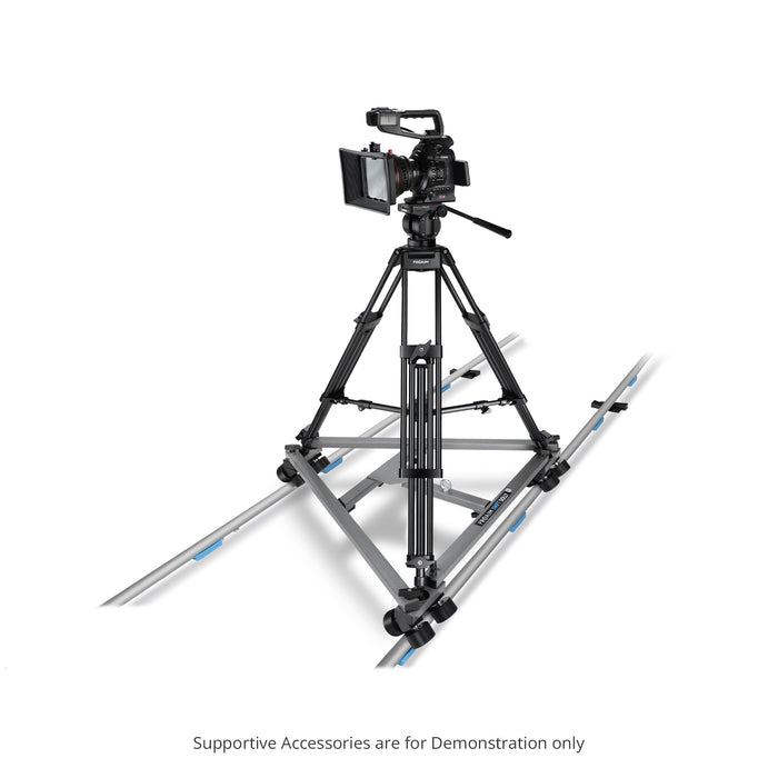 PROAIM Swift Camera Dolly System with 12ft Straight Track