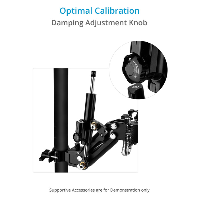 Proaim Airwave V5 Camera Vibration Isolator Arm (1.5 to 12lb) for Small Camera Gimbal Setups