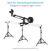 Proaim Fusion Video/Film Camera Dolly Slider with Track Ends