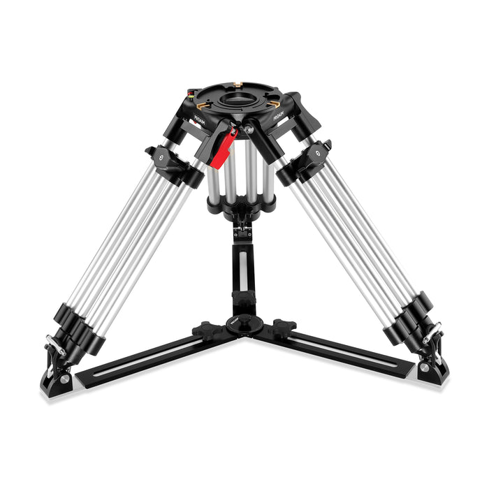 Proaim HD Mitchell Baby Camera Tripod Stand w Lever-Friction with Aluminum Spreader