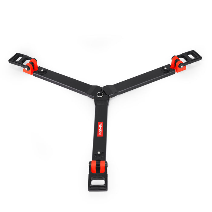 Proaim Heavy Duty Rubber Spreader for Twin Spiked Feet Tripods