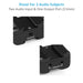 Proaim SnapRig Dual Cold Shoe Bracket for Rode Wireless GO &amp; Saramonic Blink 500 Mics