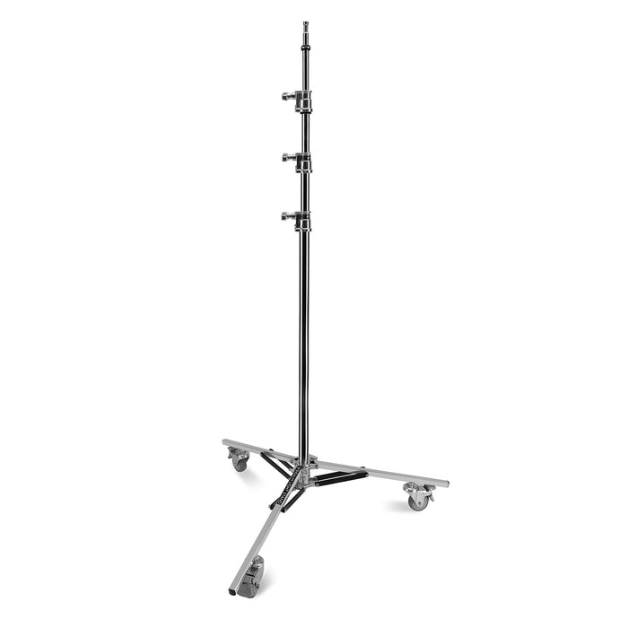 Proaim Baby 5/8&rdquo; Jr. Triple Riser Roller Stand w Wheels for Studio, Photography | Max. Height: 12.2 Feet