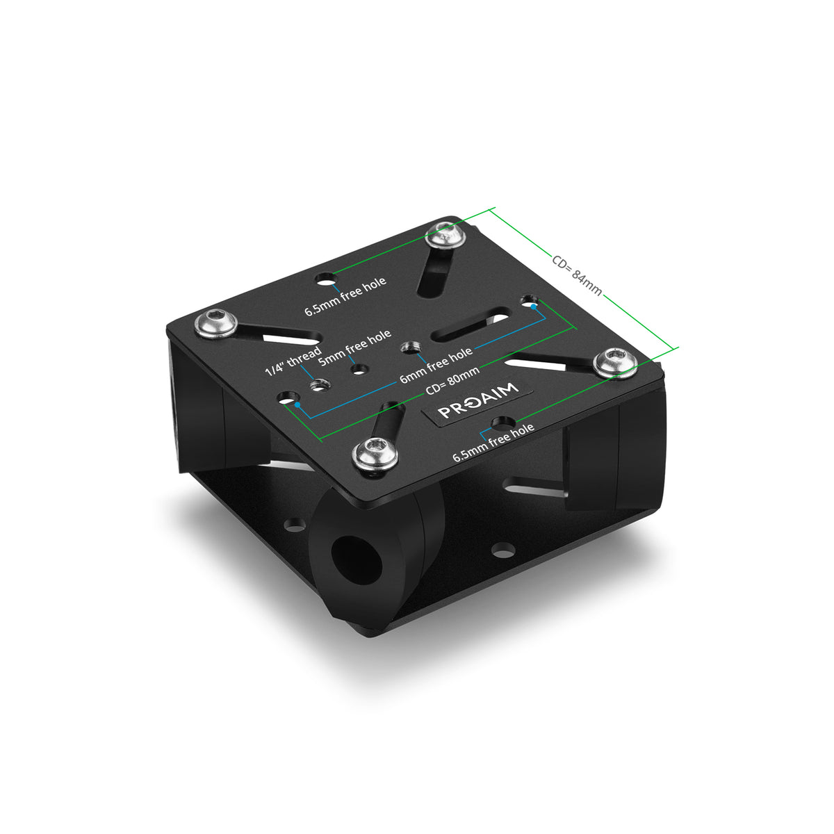 Proaim PTZ-10 Mount for PTZ Cameras - Vibration Isolator | VESA Mounting Pattern Proaim PTZ-10 Mount for PTZ Cameras - Vibration Isolator | VESA Mounting Pattern