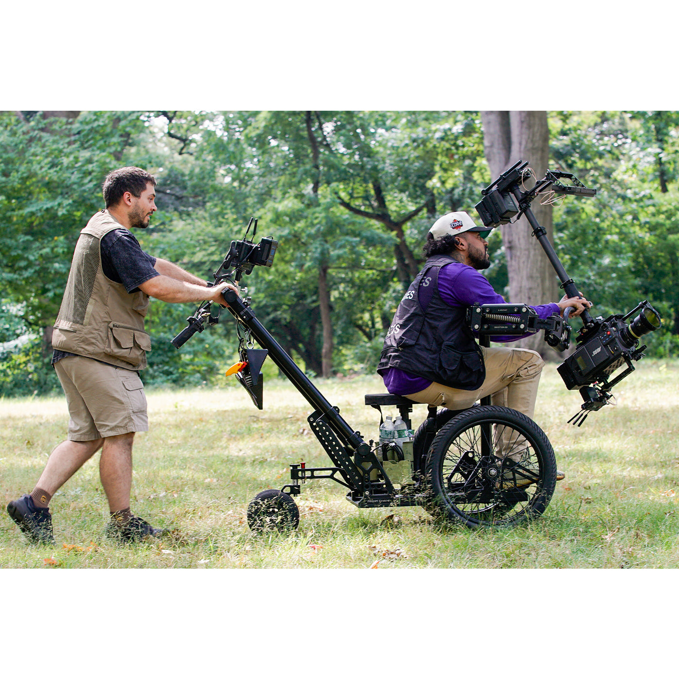 Cinebird Camera Rickshaw Support Camera Slider | Proaim