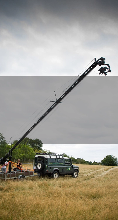 Camera Jibs Cranes & Pan Tilt Heads