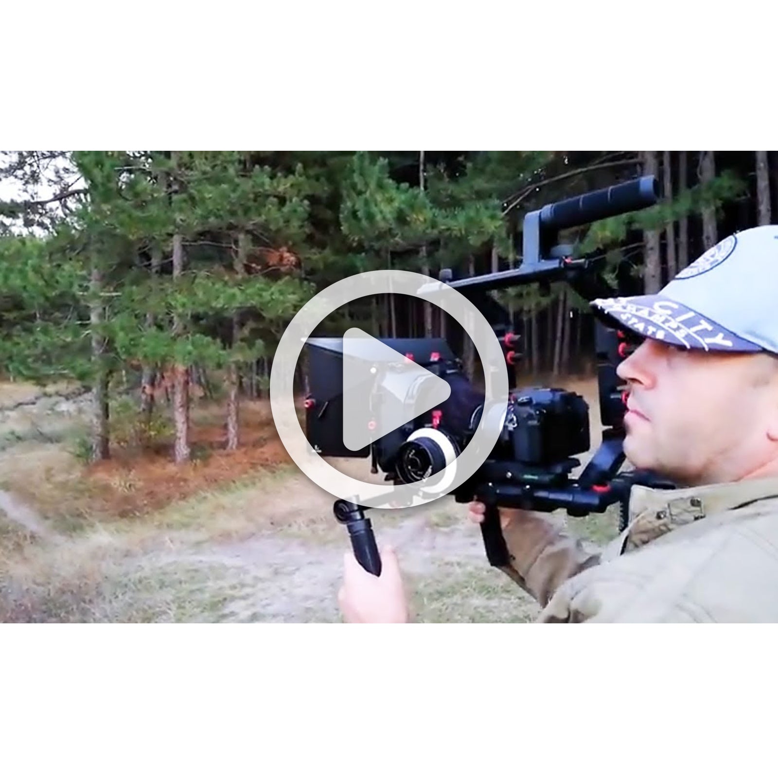 Filmcity FC-03 Shoulder Rig Kit w Matte Box Follow Focus