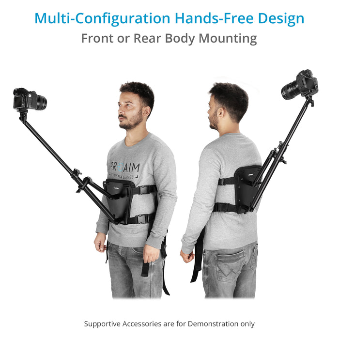 Flycam DSLR Hands-Free Front&Rear Body Camera Mount Harness
