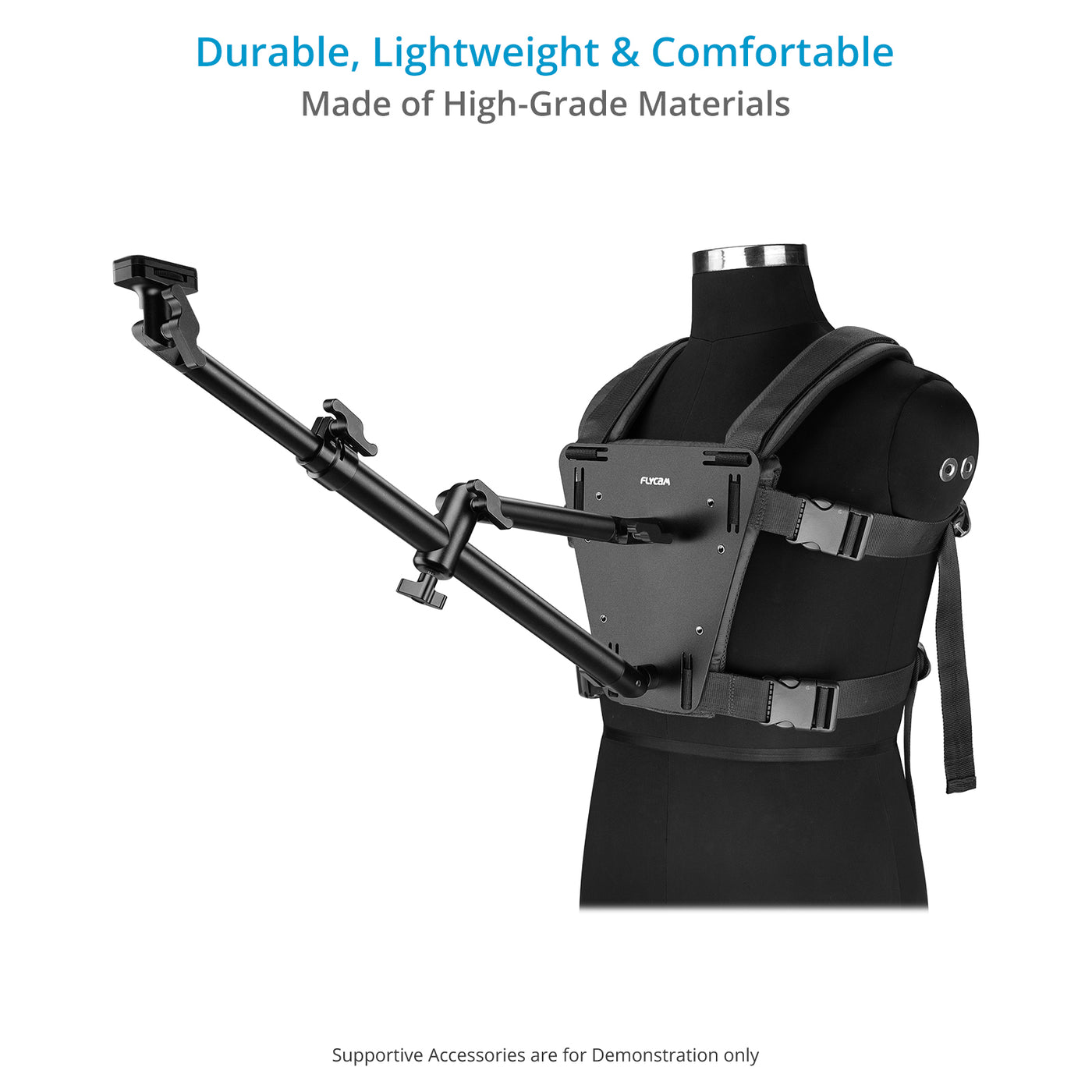 Flycam DSLR Hands-Free Front&Rear Body Camera Mount Harness