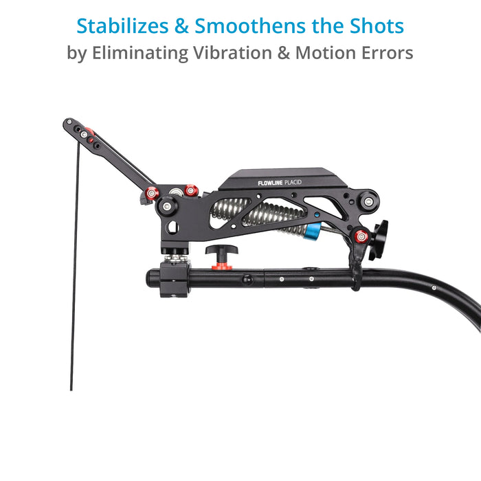 Flycam Flowline Master 180° with Placid Stabilizing Arm for Camera & Gimbals (5-12kg/11-26lb) 
