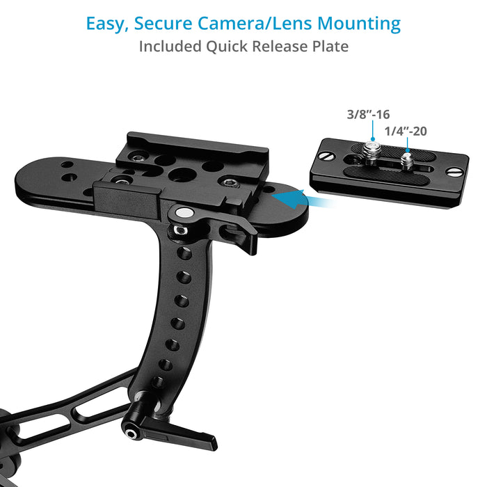 Flycam Telephoto Vest with Camera Support Bracket for Long Flycam Telephoto Vest with Camera Support Bracket for Long