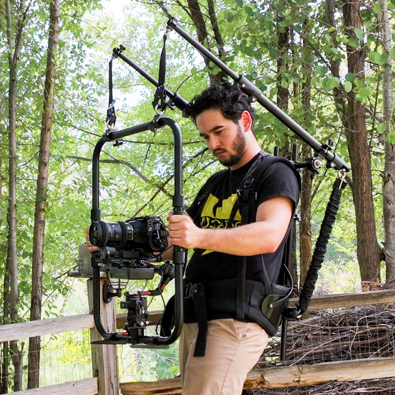 Proaim Hawk Lite Body Support Stabilizing Vest Rig