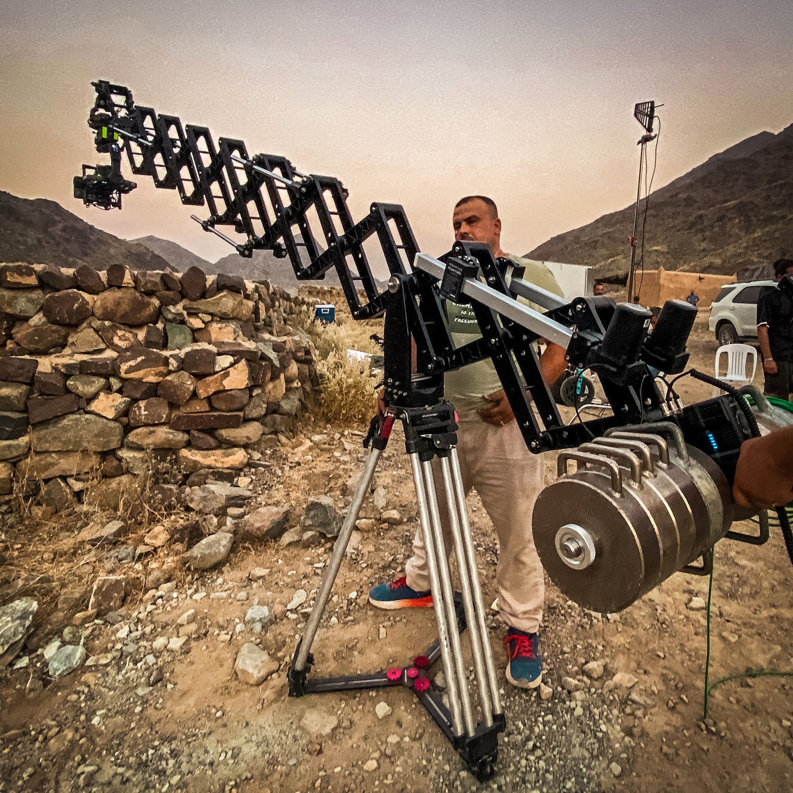 Proaim SJ30 Powermatic Scissor 17ft Telescopic Camera Jib