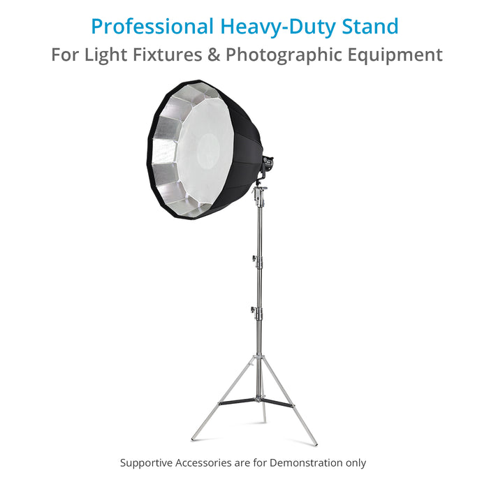 Led Stand Riser 11.3’ Ninja Double Riser Combo Stand for Lighting | Proaim