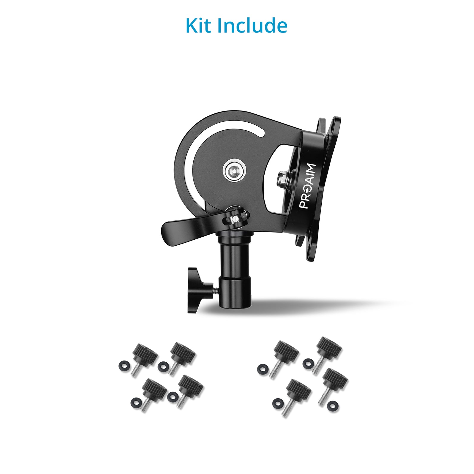 Proaim 360° Rotation VESA 75mm/100mm Tilting MonitorMount