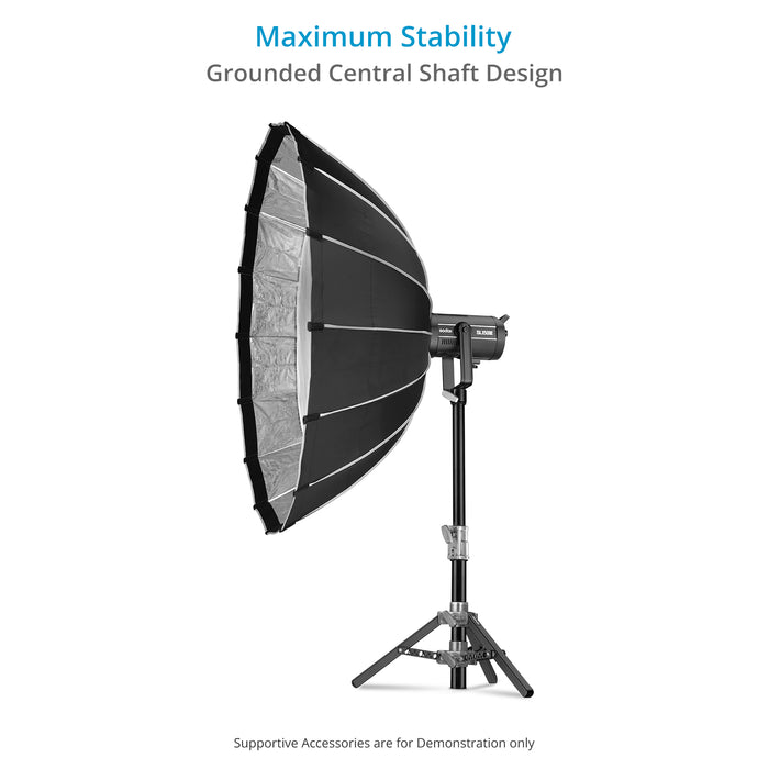 Proaim 38” Camera Slider Stand with 1-1/8" Junior Receiver, 20” Min Height | Payload - 36.3 kg/80lb