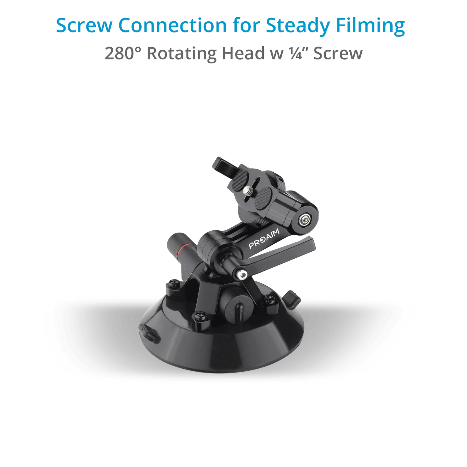 Proaim 4” Suction Cup with Tilting Bracket