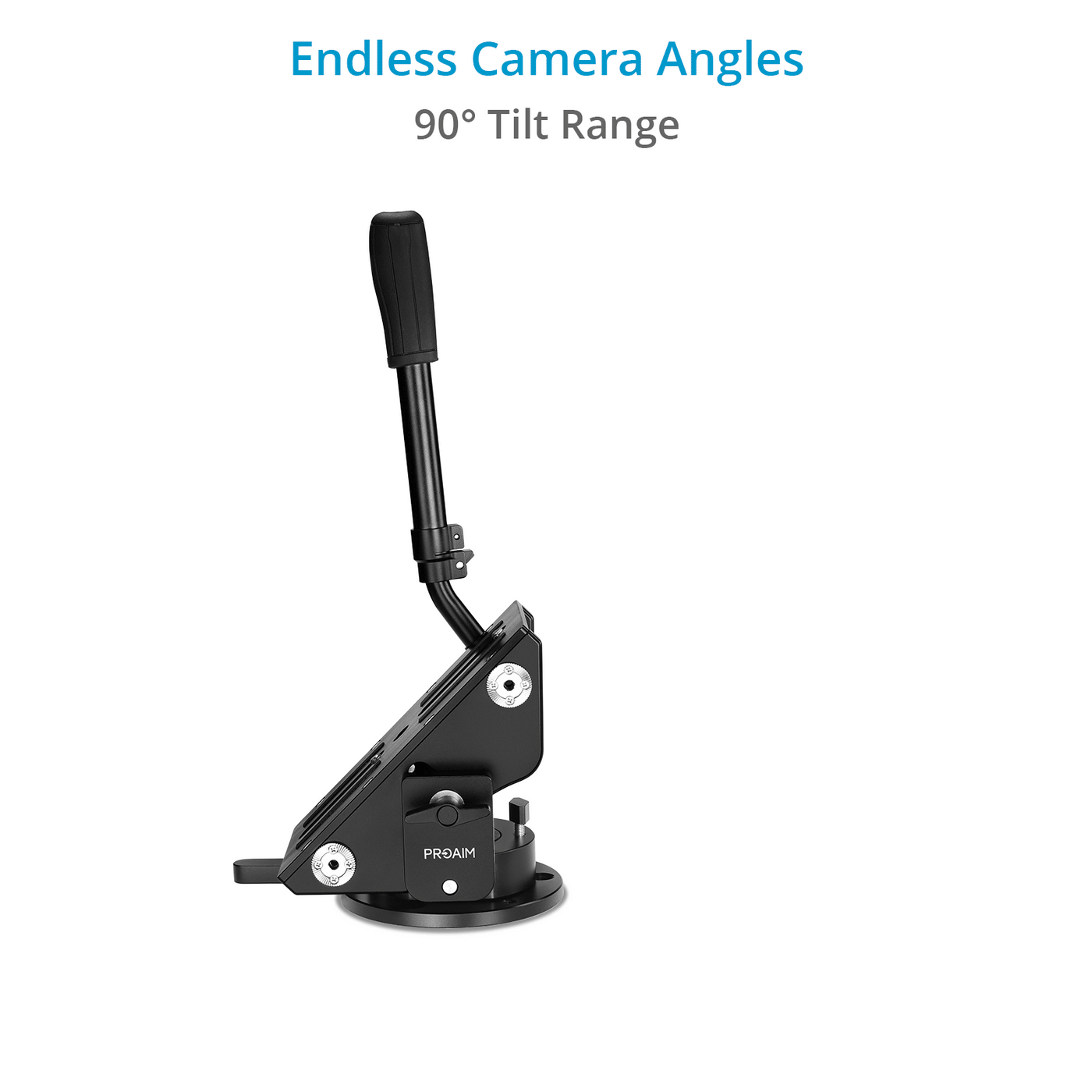Rocker Camera Plate System with Flat Base Mount | | Proaim