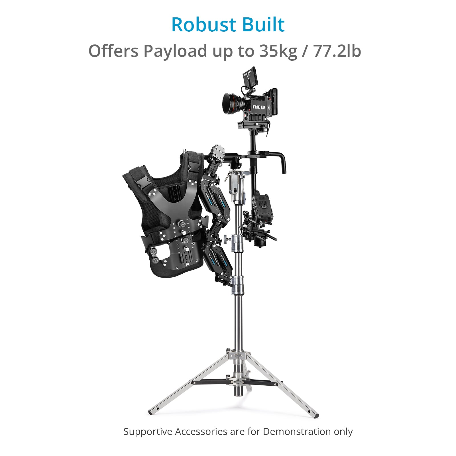 6.7ft Low Ninja Power Stand for Lighting Fixtures & | Proaim
