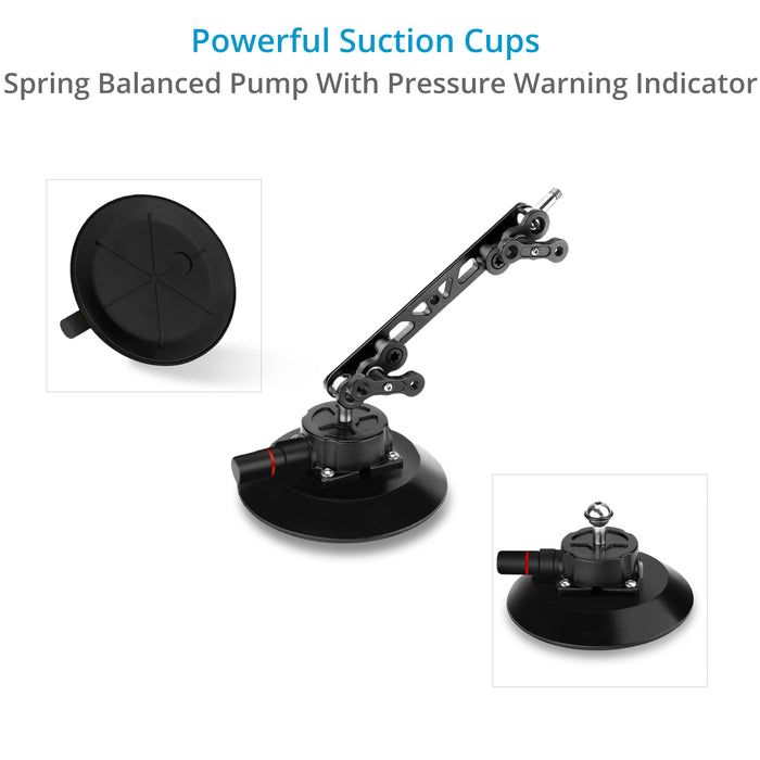 Proaim Ballpro Suction Car Mount w Vibration Isolator Proaim Ballpro Suction Car Mount w Vibration Isolator