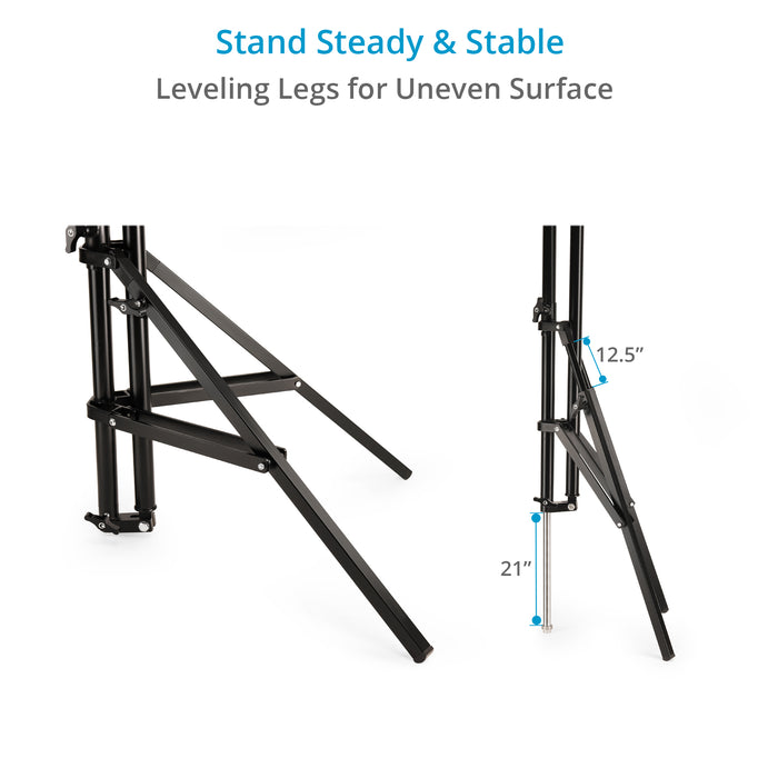 Proaim Boom Light Telescopic Stand w 5/8" Mount for Photo/Lighting Gear