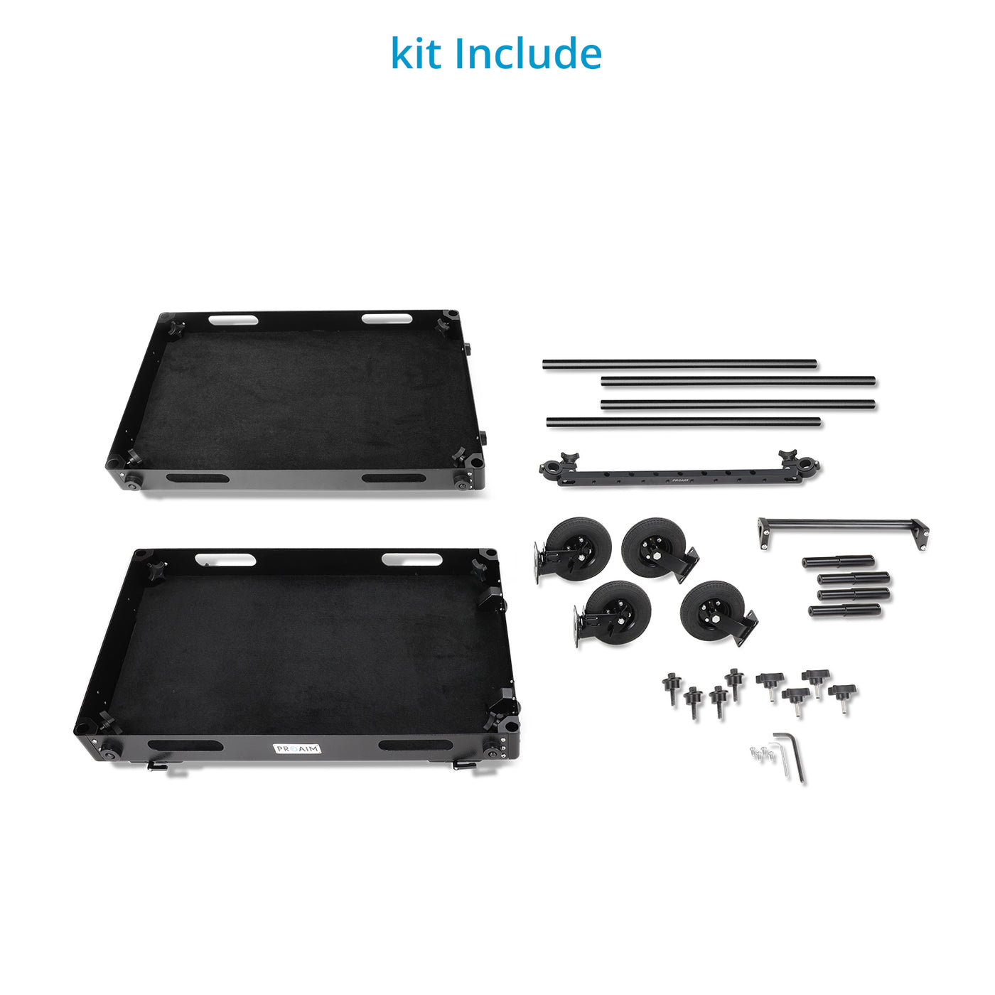 Proaim Bowado Pro 36" Video Production Camera Cart —