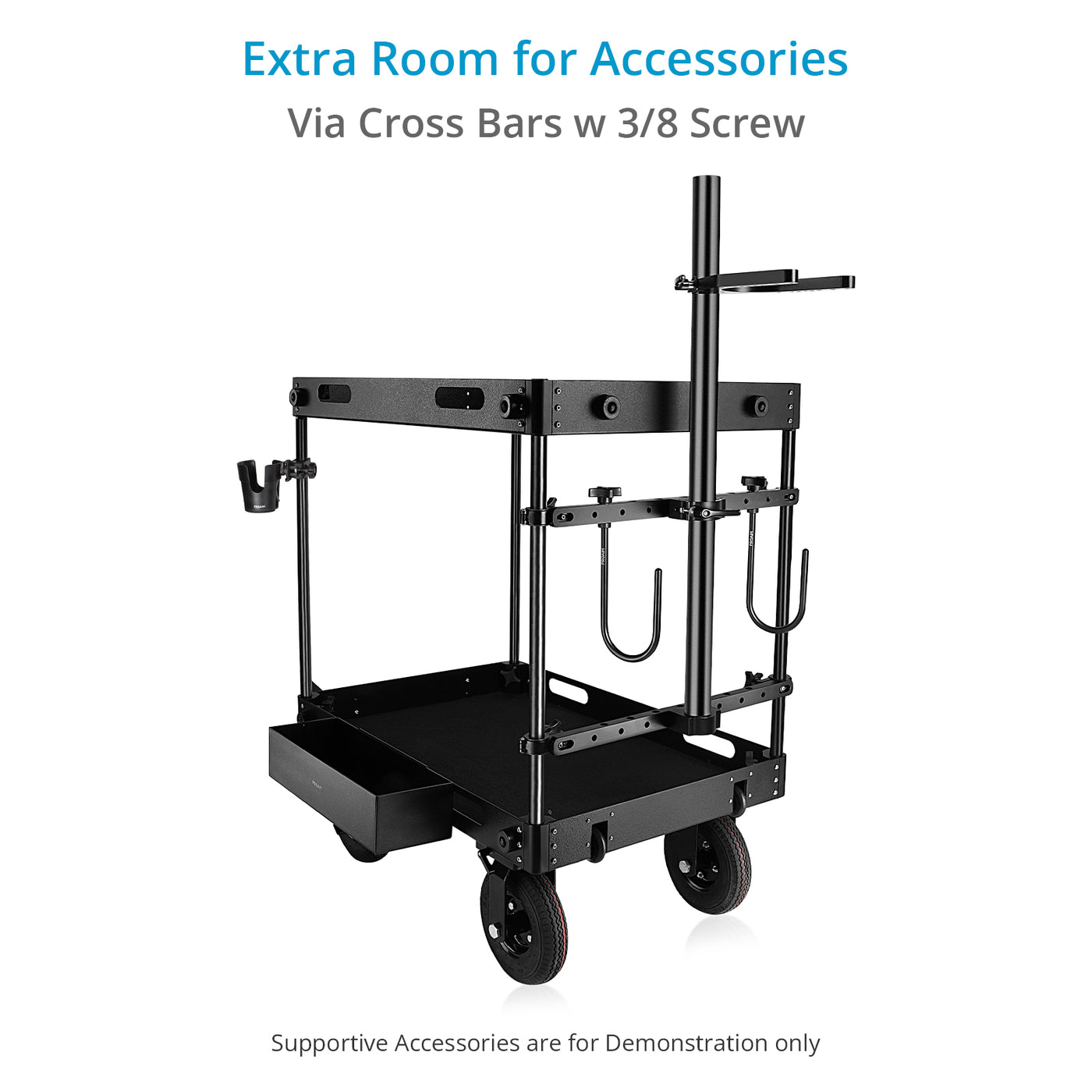 Proaim Bowado Pro 36" Video Production Camera Cart —