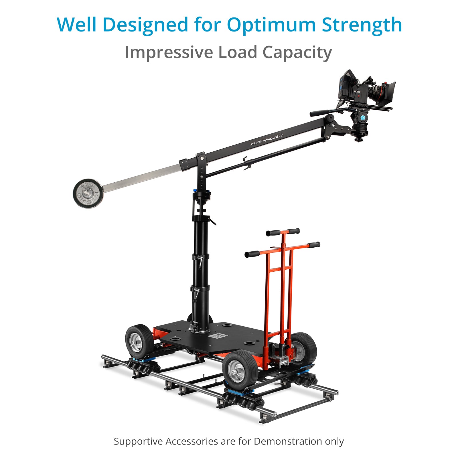 Bull Telescopic Gas Lift Bazooka for Camera Dolly | Proaim