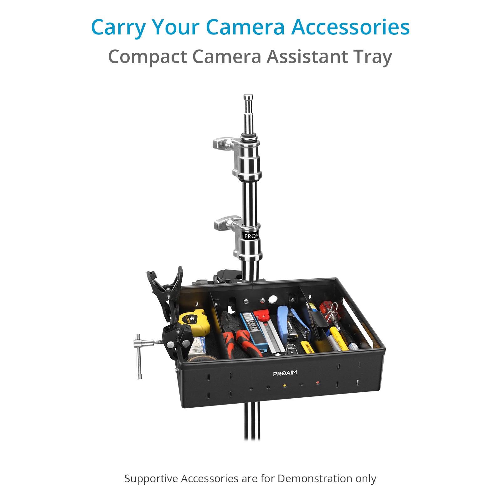 Camera Assistant Front Tray for Small Productions/ | Proaim