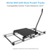 Proaim Columbus Video Camera Platform Dolly for Filmmakers | 440lb Payload