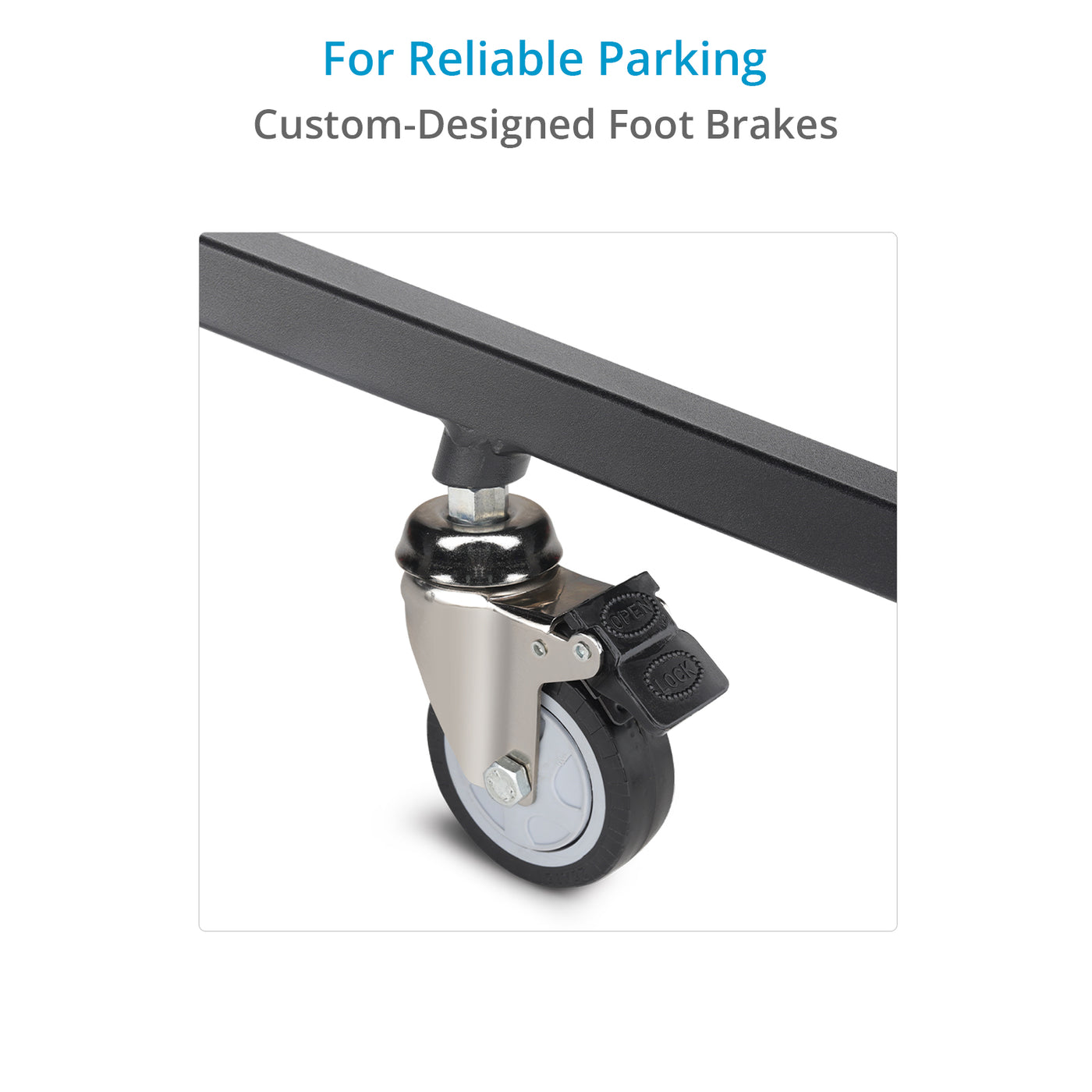 Proaim 6.16ft Double Riser Rolling Monitor Stand