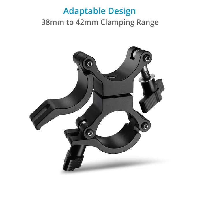 Proaim Double Swivel Truss Clamp. Heavy Duty 360° Swivel Coupler for 38-42mm Speed Rails / Scaffold Poles