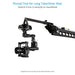 Proaim Electro Magnet Quick Release Mitchell Mount for Camera & Gimbal Rigs