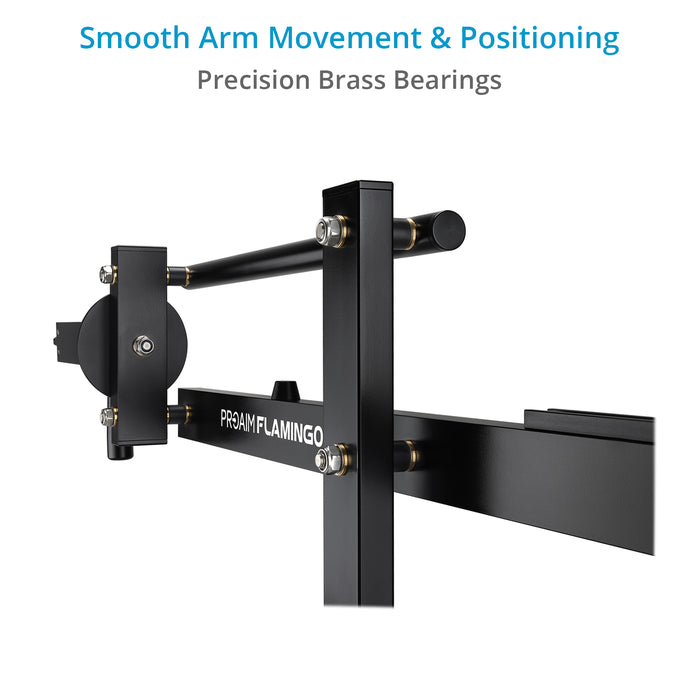 Proaim Flamingo 51” Light Boom Arm with 5/8” Baby Pin Mount | Payload: 12kg/26lb