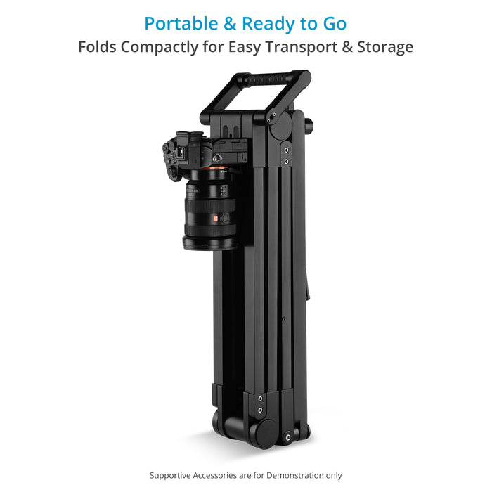 Proaim FlexLift Folding Camera Stand for Videographers & Content Creators. Max Height: 60”