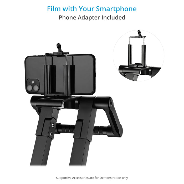 Proaim FlexLift Folding Camera Stand for Videographers & Content Creators. Max Height: 60”
