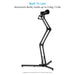 Proaim FlexLift Folding Camera Stand for Videographers & Content Creators. Max Height: 60”