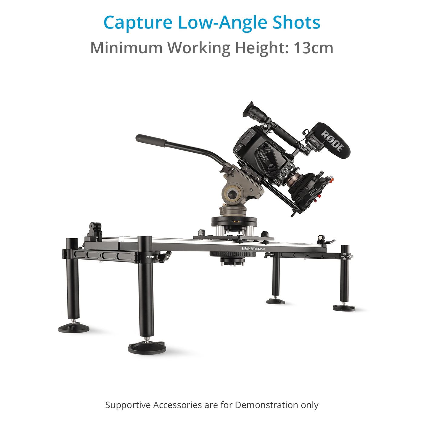 Flyking Pro Mitchell Video Camera Slider for | Proaim