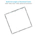 Proaim Framax 8' x 8' Scrim Jim Frame for Film & Photo Sets