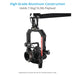 Proaim Gold Pan Tilt Head for Camera Jib Crane, Payload - 7.5kg/16.5lb