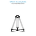 Proaim Heavy-Duty 150mm Tripod Stand with Spreader | Payload - 250kg / 551lb