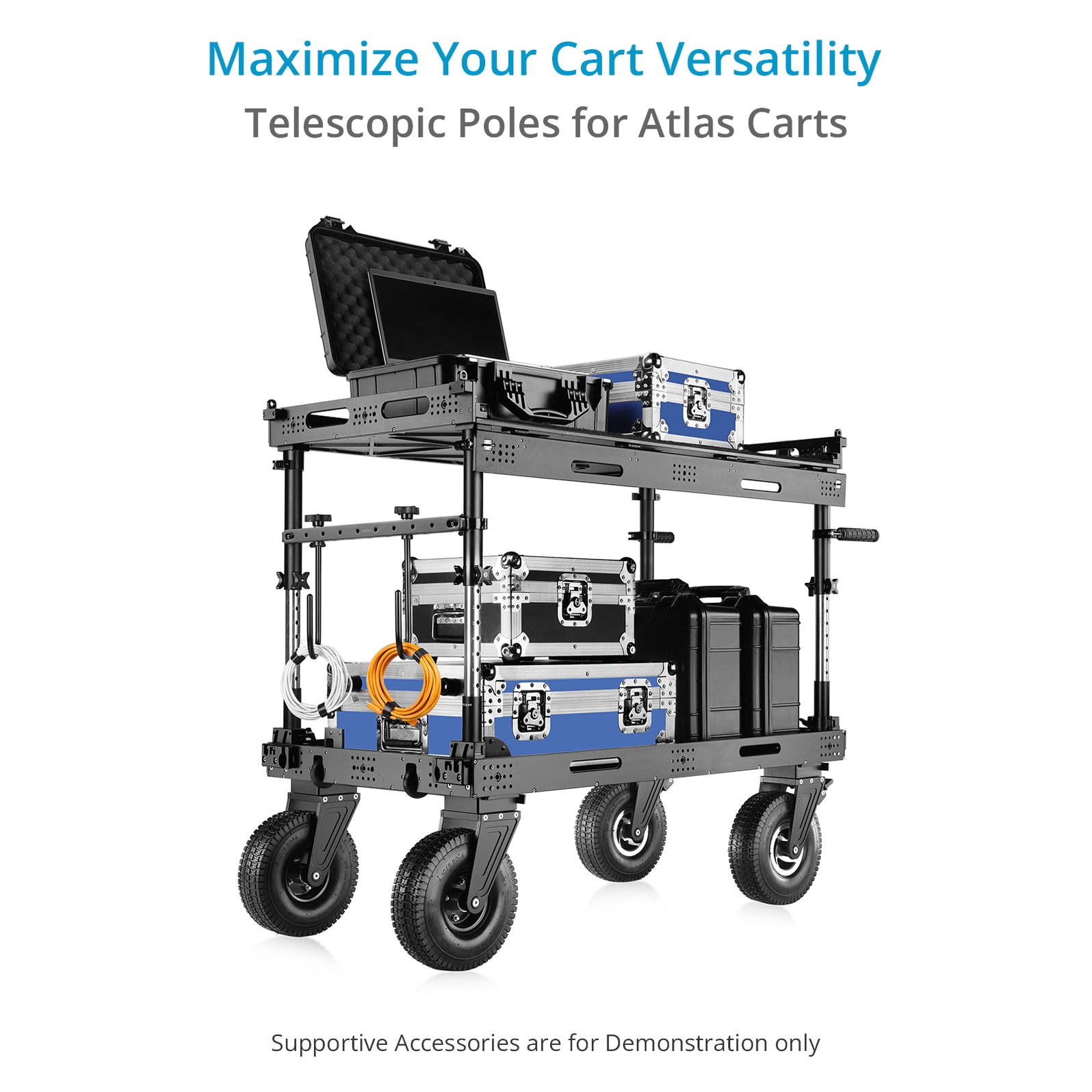 Proaim Height Adjustable Telescopic Poles for Atlas, Victor V1.1 & Pro