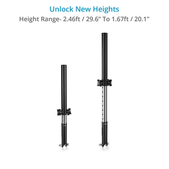 Proaim Height Adjustable Telescopic Poles for Victor Lite Video Production Camera Carts