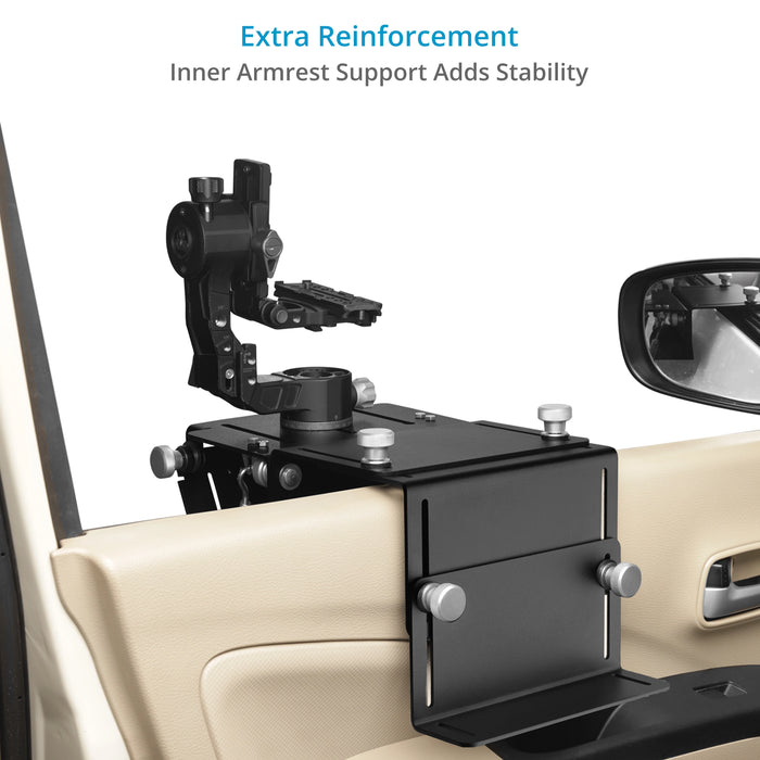 Proaim Keen Eye Pro Car Door Mount for Wildlife, Sports & Professional Photography/Videography