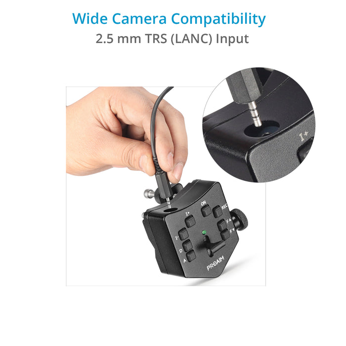 Telecomando Per Videocamera Con Interfaccia LANC - Controllo Zoom E Registrazione, Jack 2,5 Mm - Foto 3