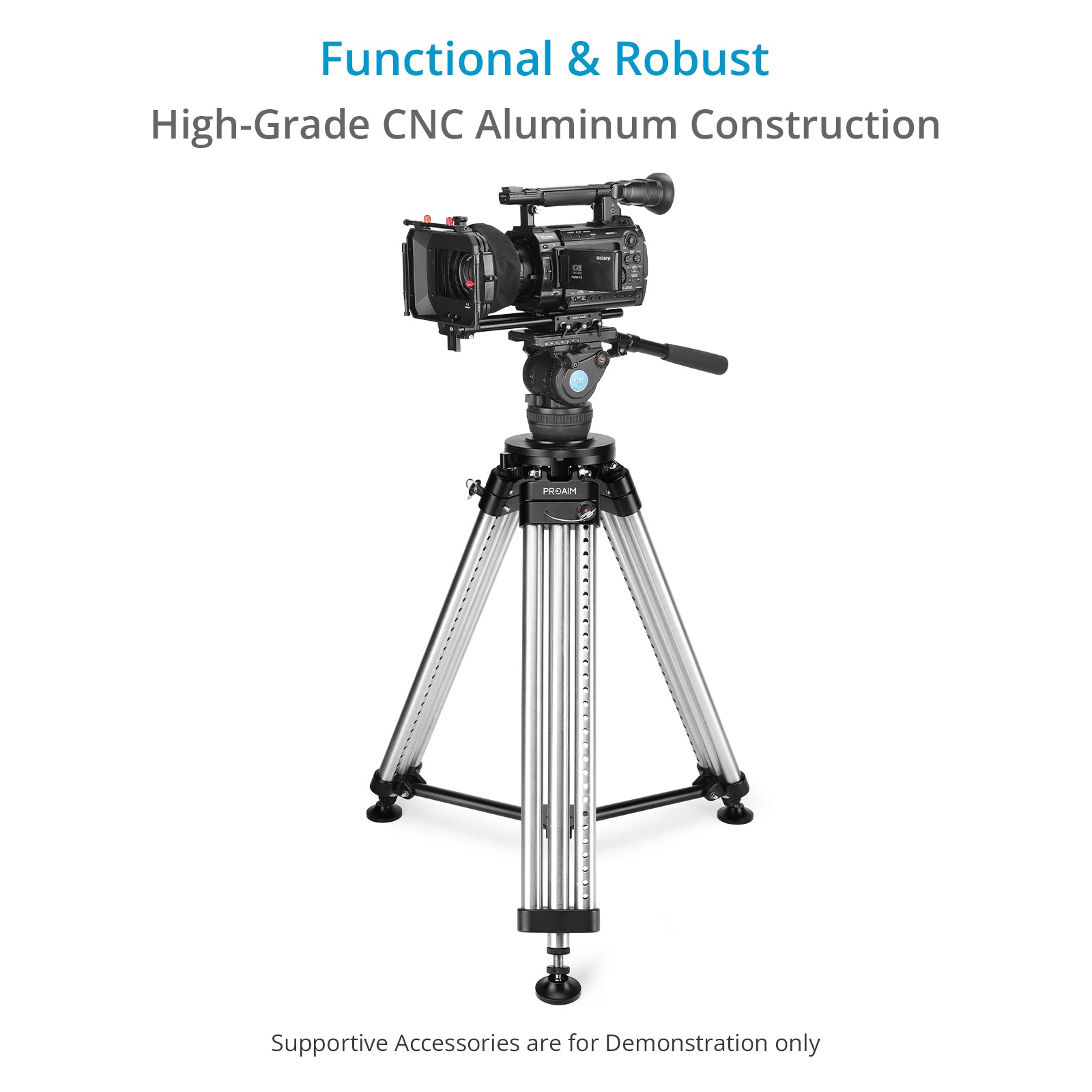 Mitchell Base to Bowl Camera Adapter | 75mm. 100mm. | Proaim