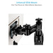 Proaim Monitor Articulated Arm for Video Camera Cart | 75mm/100mm VESA Mount