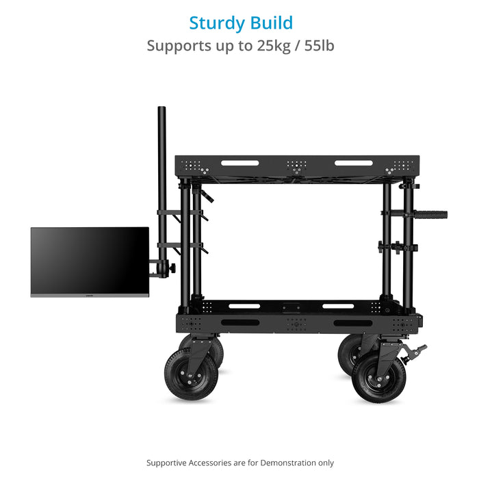 Proaim Monitor Articulated Arm for Video Camera Cart | 75mm/100mm VESA Mount