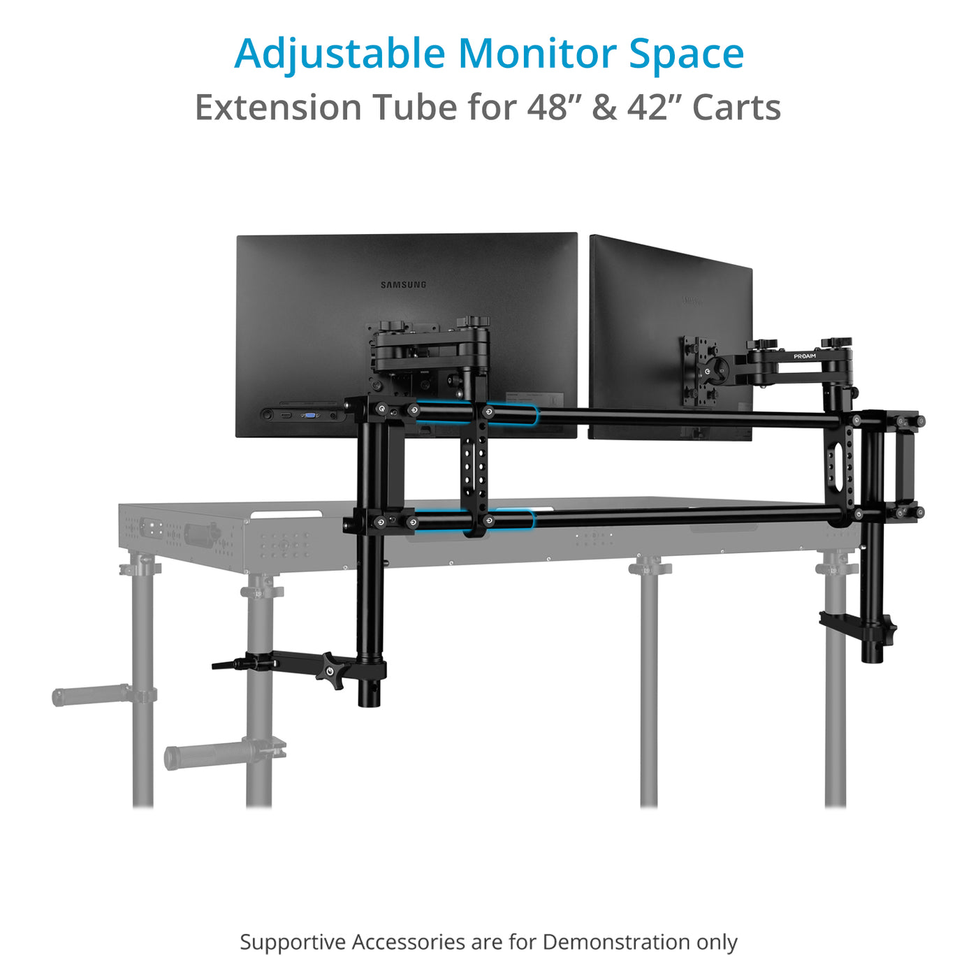 Multi-Monitor VESA Mount System for Camera | Proaim