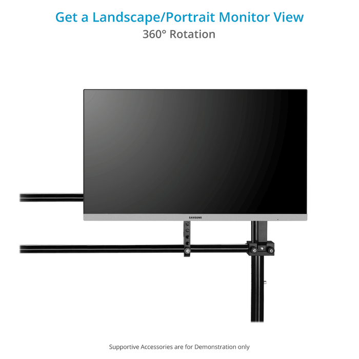 Proaim Multi-Monitor VESA Mount System for Camera Production Cart | 75mm/100mm